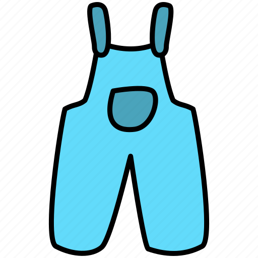 Overalls, farmer, uniform, fashion icon - Download on Iconfinder