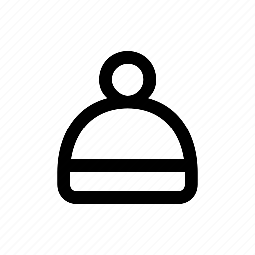 Bobble cap, clothes, hat, winterhat icon - Download on Iconfinder