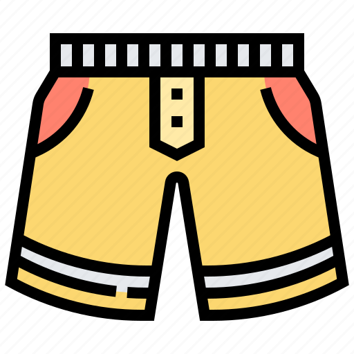 Athletic, beachwear, clothes, shorts, trouser icon - Download on Iconfinder