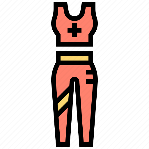 Bra, outline, run, sport, woman icon - Download on Iconfinder