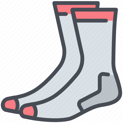 Clothes, football, footwear, shop, socks, sport, winter icon - Download on Iconfinder