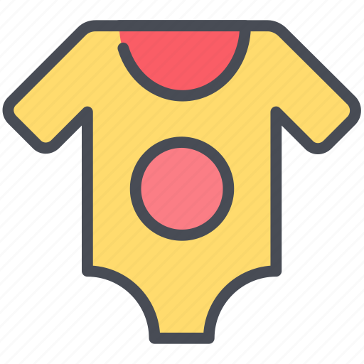 Baby, bodysuit, clothes, clothing, fashion, newborn, shirt icon - Download on Iconfinder