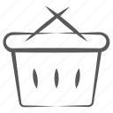 commerce, grocery basket, grocery bucket, shopping basket, shopping bucket 