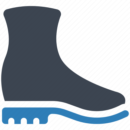 Boot, gumboots, riding boot, rubber boots, shoe icon - Download on Iconfinder
