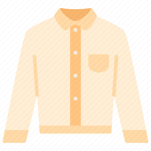 Clothes, formal, long, outfit, shirt, sleeve icon - Download on Iconfinder
