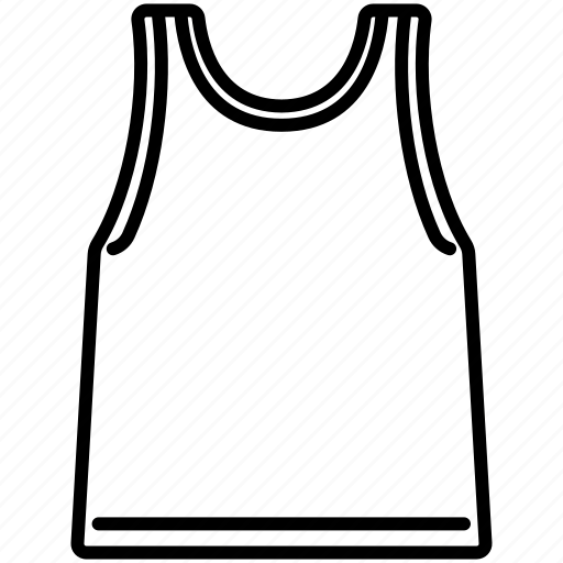Clothes, outfit, shirt, singlet, sport, vest icon - Download on Iconfinder