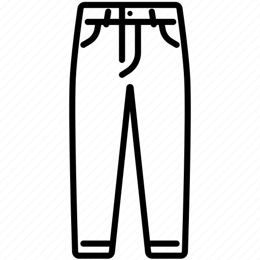 Clothes, fashion, jeans, outfit, pants, shopping icon - Download on Iconfinder