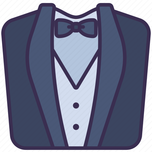 Clothes, formal, outfit, suit, tuxedo, wedding icon - Download on Iconfinder