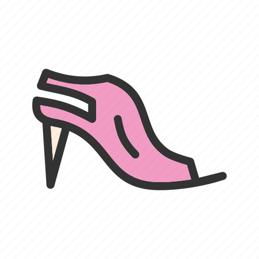 Fashion, heel, high, sandal, shoe, shoes, woman icon - Download on Iconfinder