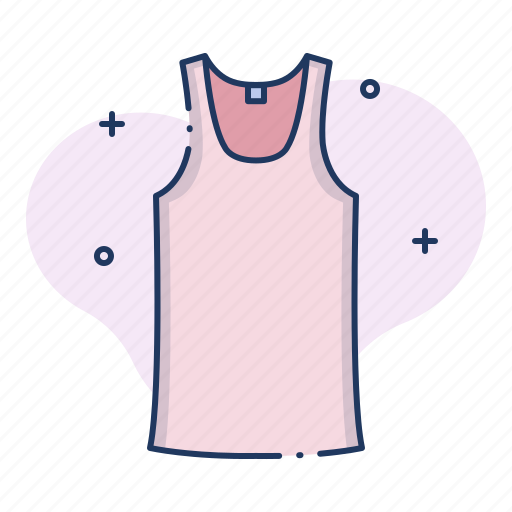 Clothing, shirt, singlet, sportswear, undershirt, vest icon - Download on Iconfinder