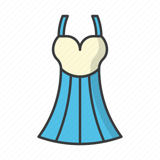 Clothes, clothing, dress, fashion, formal, woman icon - Download on Iconfinder