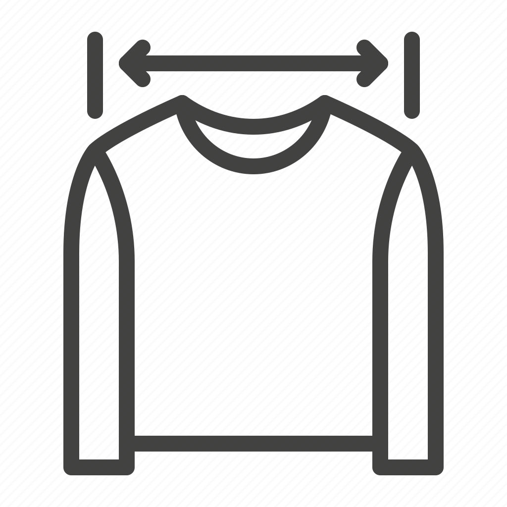 Clothes, measurement, quide, shirt, size icon - Download on Iconfinder