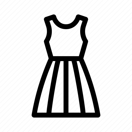 Clothes, sundress, dress, evening, women, clothing, garment icon - Download on Iconfinder