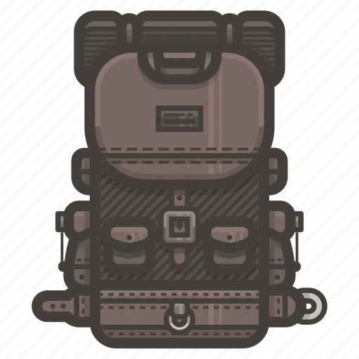 Backpack, camping, hiking, travel icon - Download on Iconfinder