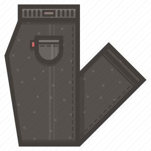 Folded, pants, clothing icon - Download on Iconfinder