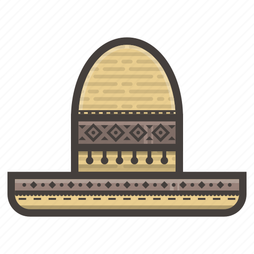 Hat, mexican icon - Download on Iconfinder on Iconfinder