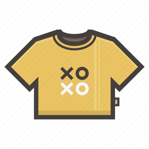 Belly, clothing, tee, tshirt, yellow icon - Download on Iconfinder