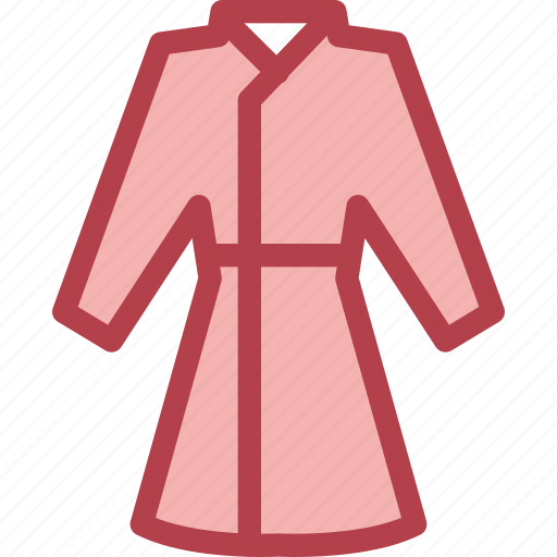 Housecoat, clothing, dress, fashion icon - Download on Iconfinder