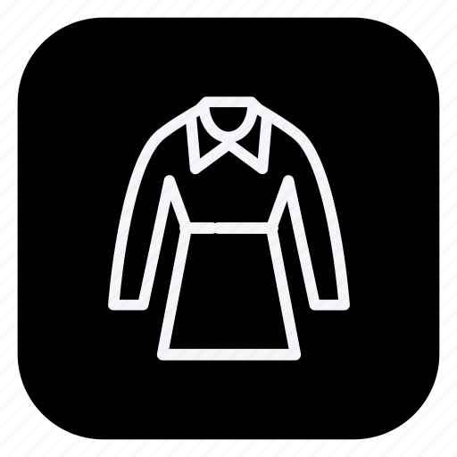 Cloth, clothing, dress, fashion, man, woman, long sleeve dress icon - Download on Iconfinder