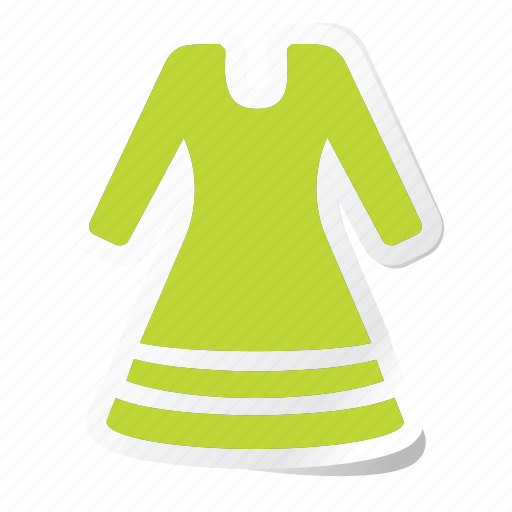 Cloth, clothing, dress, fashion, man, woman, long sleeve dress icon - Download on Iconfinder