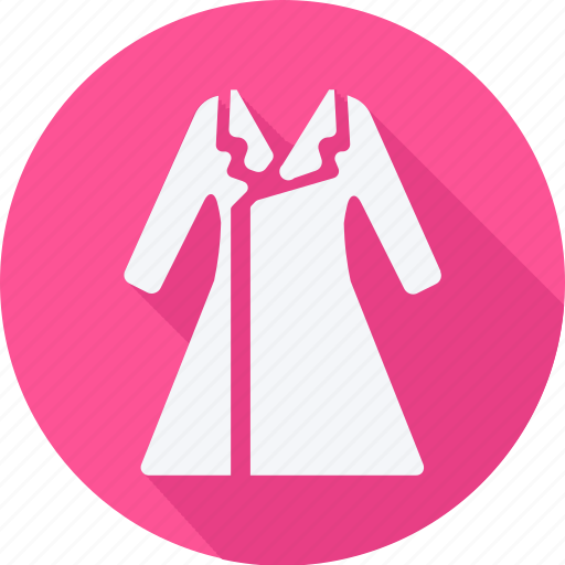 Bag, clothes, clothing, dress, fashion, female dress, full sleeve icon - Download on Iconfinder