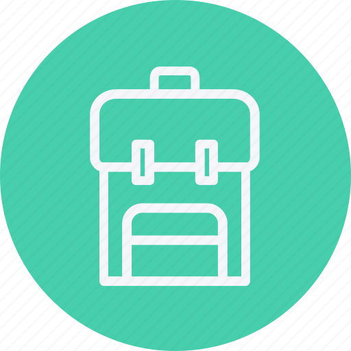 Backpack, bag, briefcase, camping, luggage, suitcase, travel icon - Download on Iconfinder