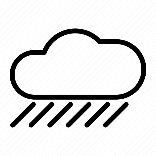 Cloud, cloudy, forecast, overcast, rain, weather icon - Download on Iconfinder