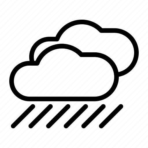 Cloud, cloudy, forecast, overcast, rain, weather icon - Download on Iconfinder
