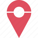custom, google, line, locate, location, pin 
