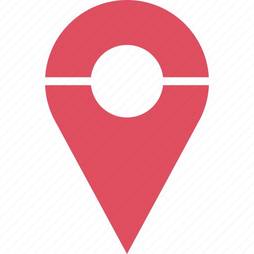 Custom, google, line, locate, location, pin icon - Download on Iconfinder
