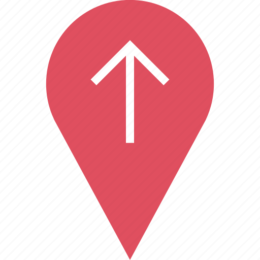 Google, locate, location, pin, up icon - Download on Iconfinder