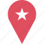 google, locate, location, pin, star 