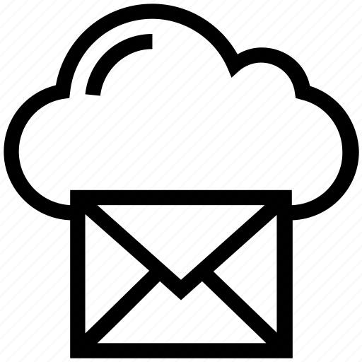 Cloud, email, envelope, letter, mail, message, storage icon - Download on Iconfinder