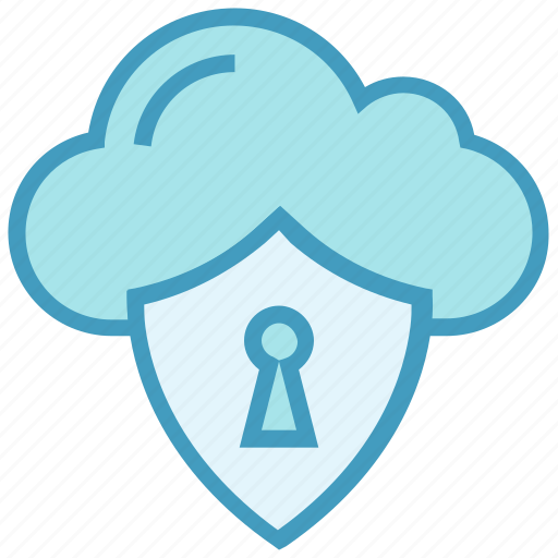 Cloud, lock, protection, security, server, shield, storage icon - Download on Iconfinder