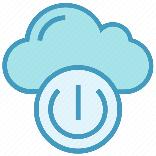 Cloud, clouds, data, off on, power, storage, switch icon - Download on Iconfinder