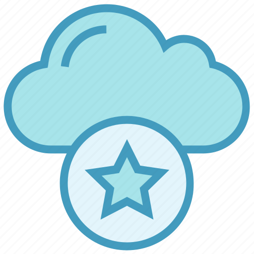 Bookmark, cloud, favorite, important, mark, star, storage icon - Download on Iconfinder