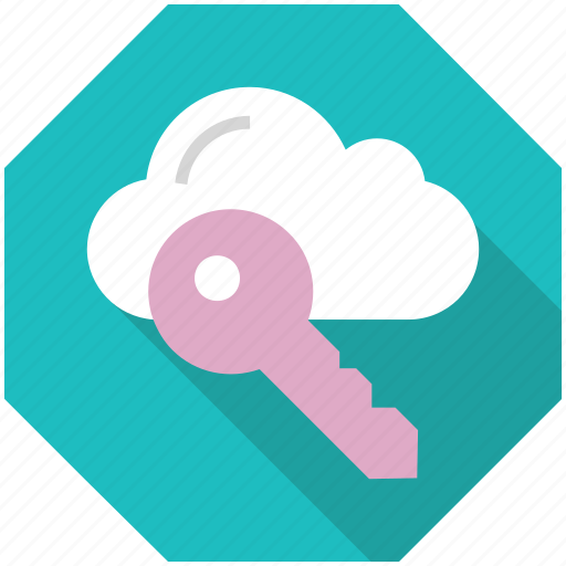 Cloud, data, key, password, protection, security, storage icon - Download on Iconfinder