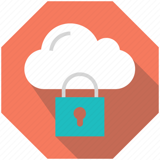 Cloud, computing, lock, protection, security, storage icon - Download on Iconfinder
