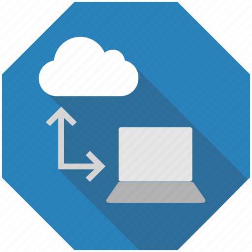 Cloud, computing, data, lcd, server, sharing, storage icon - Download on Iconfinder