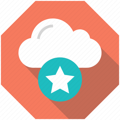 Bookmark, cloud, favorite, important, mark, star, storage icon - Download on Iconfinder
