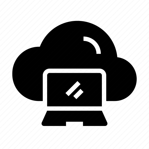 Cloud, computing, cloud laptop, cloud-computing, cloud-technology, cloud storage icon - Download on Iconfinder