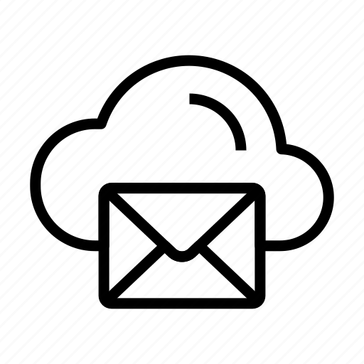 Cloud, computing, cloud mail, cloud email, email, cloud message icon - Download on Iconfinder