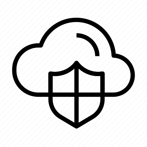 Cloud, computing, cloud security, security, cloud-protection, protection icon - Download on Iconfinder