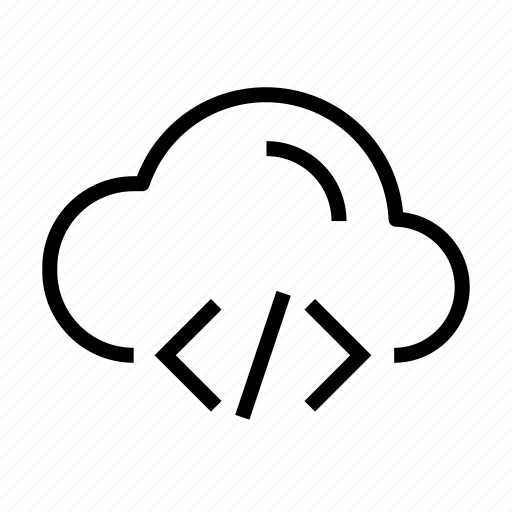 Cloud, computing, data, code, programming, development, coding icon - Download on Iconfinder