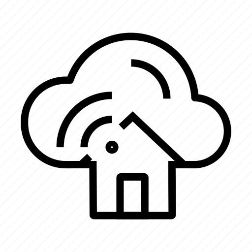 Cloud, computing, smart home, technology, home, smart-house icon - Download on Iconfinder