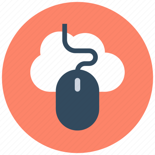 Cloud computing, cloud data, cloud monitoring, data center, mouse icon - Download on Iconfinder