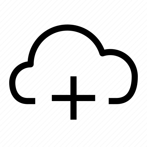 Cloud plus, cloud, plus, system, data, cloud computing icon - Download on Iconfinder