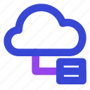 cloud database tree, cloud, database, program, cloud computing