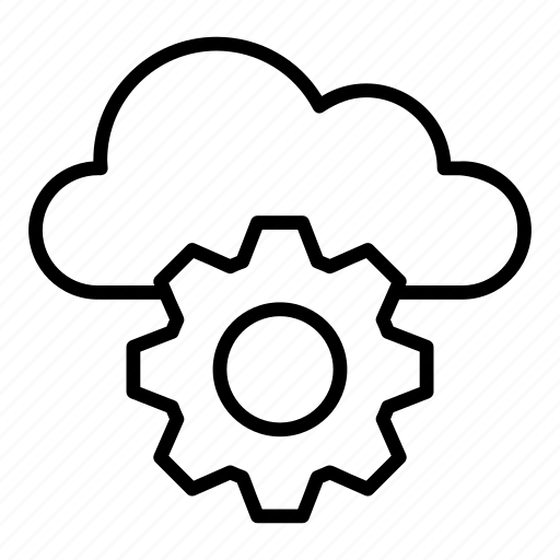 Cloud, setting, technology, gear, progress, repair, machine icon - Download on Iconfinder