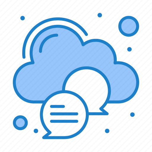 Chat, cloud, message icon - Download on Iconfinder